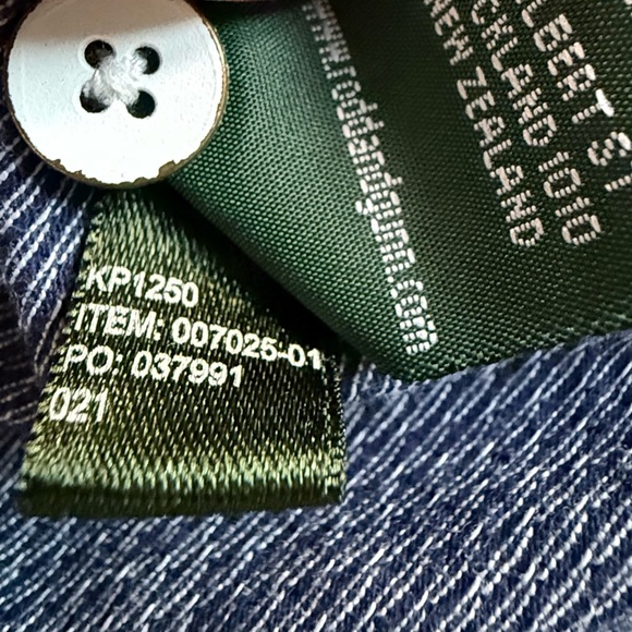 Rodd & Gunn Men’s Original Fit Blue Polo Shirt with Front Pocket - Size XL - Picture 8 of 8